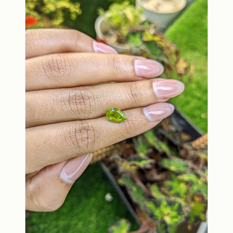 2.45 Ct. Yellowish Green Peridot from Pakistan