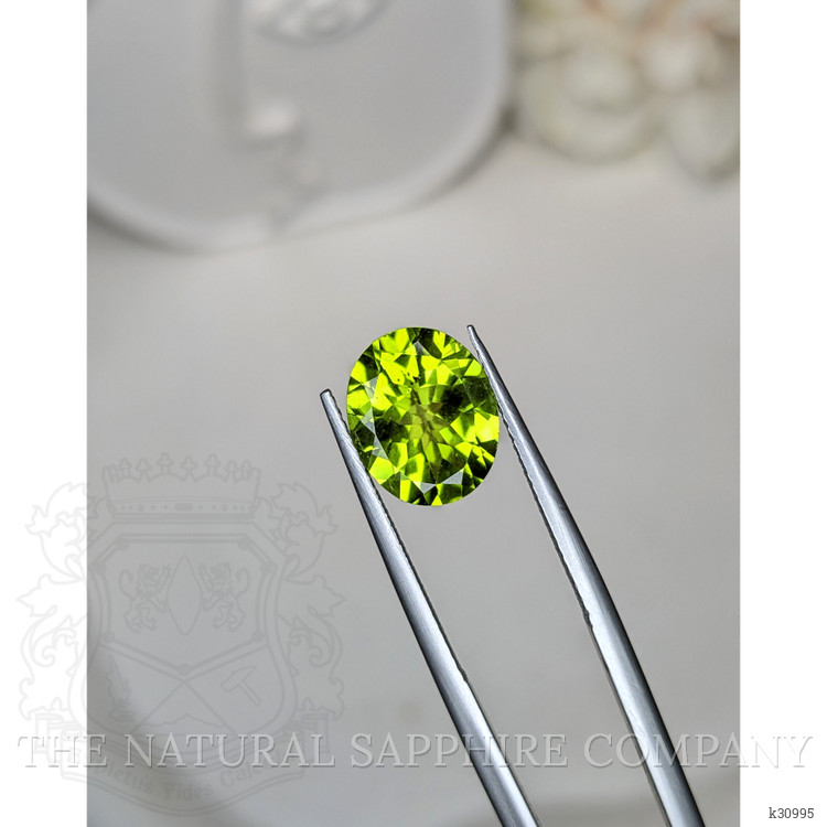 3.32 Ct. Yellowish Green Peridot from Pakistan