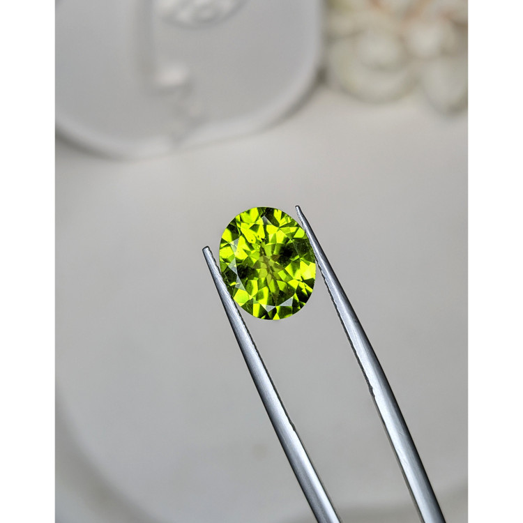 3.32 Ct. Yellowish Green Peridot from Pakistan