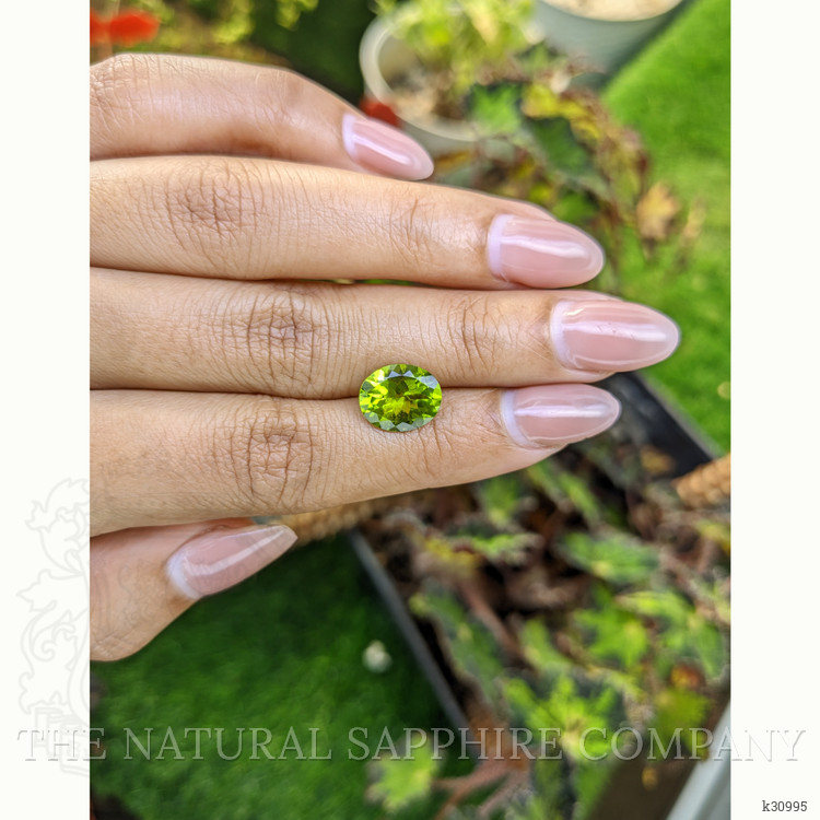 3.32 Ct. Yellowish Green Peridot from Pakistan