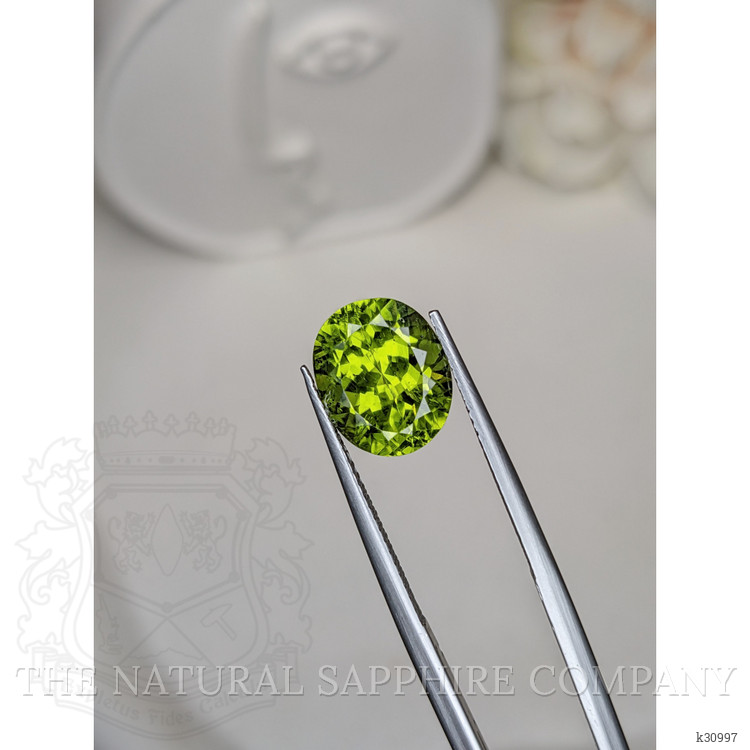 4.87 Ct. Yellowish Green Peridot from Pakistan