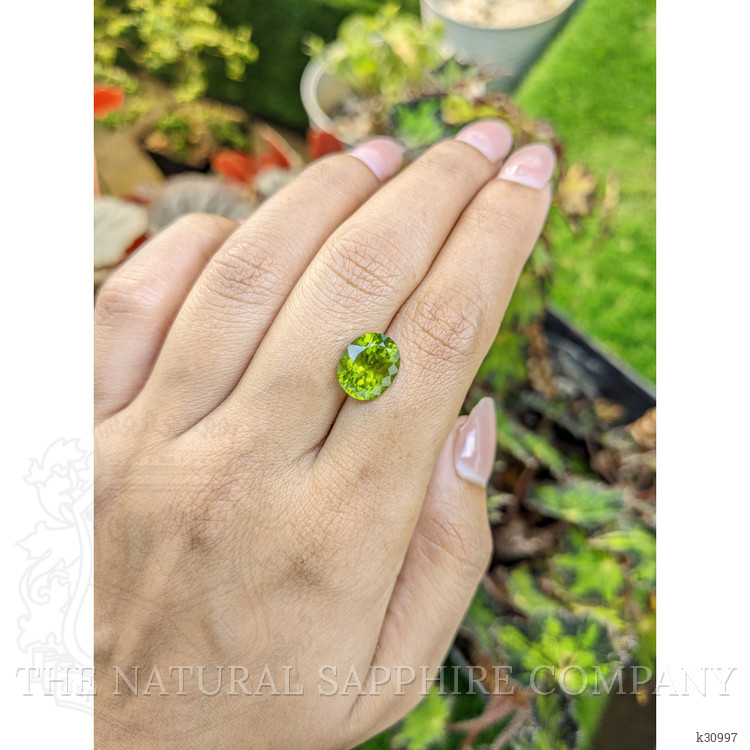 4.87 Ct. Yellowish Green Peridot from Pakistan