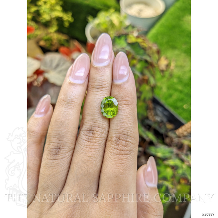 4.87 Ct. Yellowish Green Peridot from Pakistan