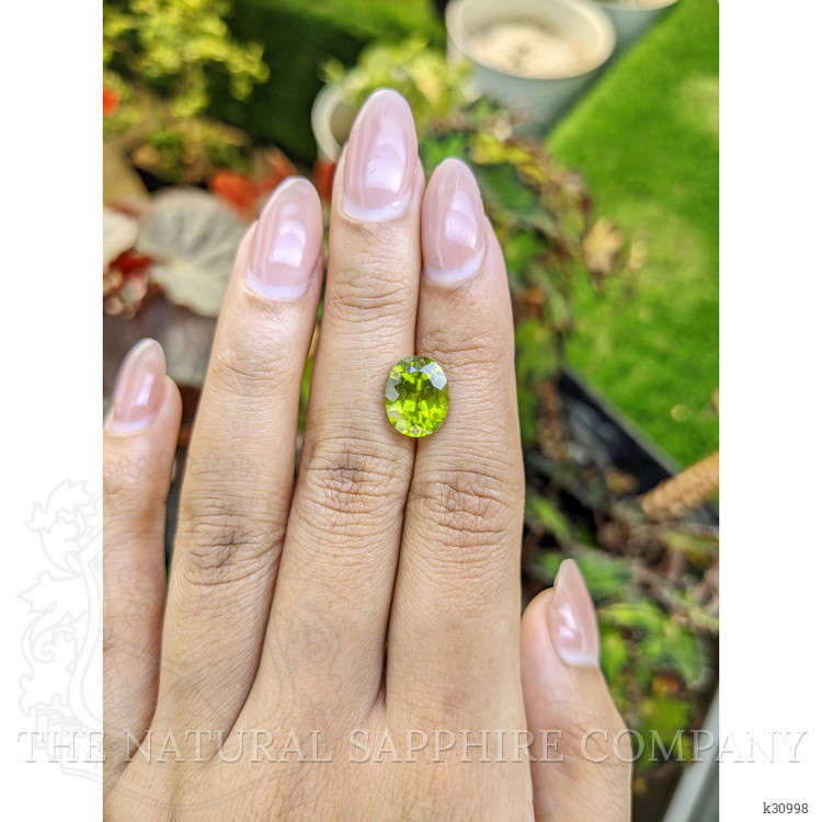 4.24 Ct. Yellowish Green Peridot from Pakistan