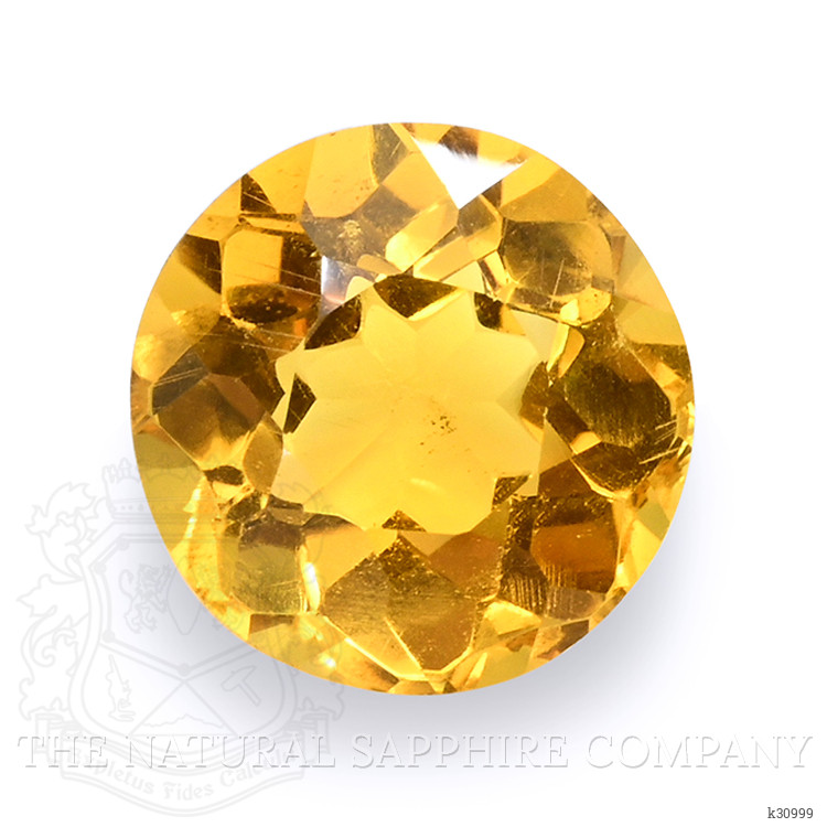 5.99 Ct. Orangish Yellow Citrine from Brazil