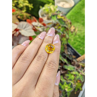 5.99 Ct. Orangish Yellow Citrine from Brazil Life Style
