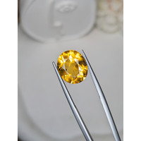 6.05 Ct. Yellowish Orange Citrine from Brazil Life Style