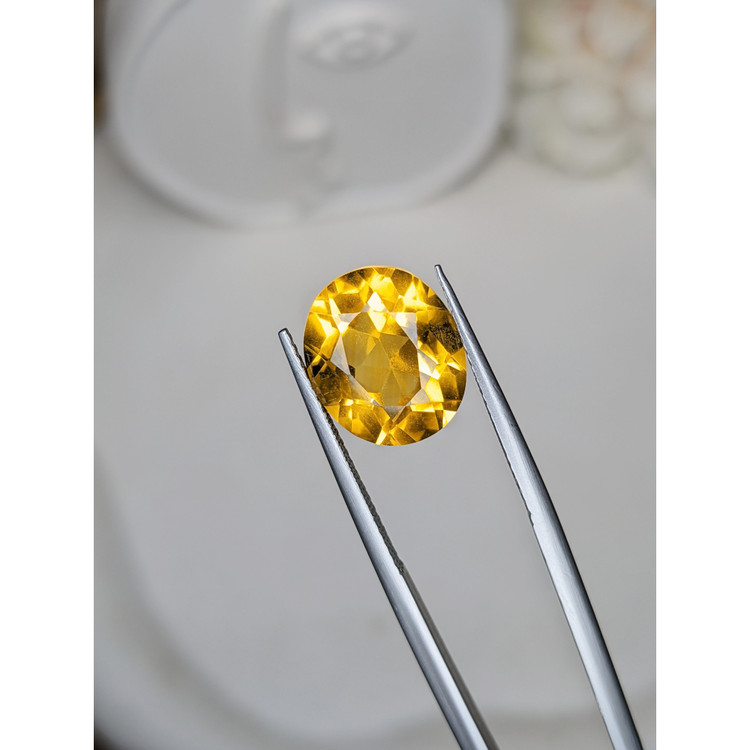 6.05 Ct. Yellowish Orange Citrine from Brazil