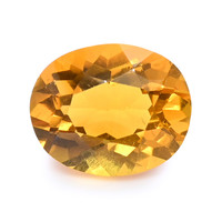 4.63 Ct. Orangish Yellow Citrine from Brazil Image