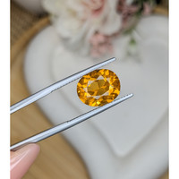 4.63 Ct. Orangish Yellow Citrine from Brazil Life Style