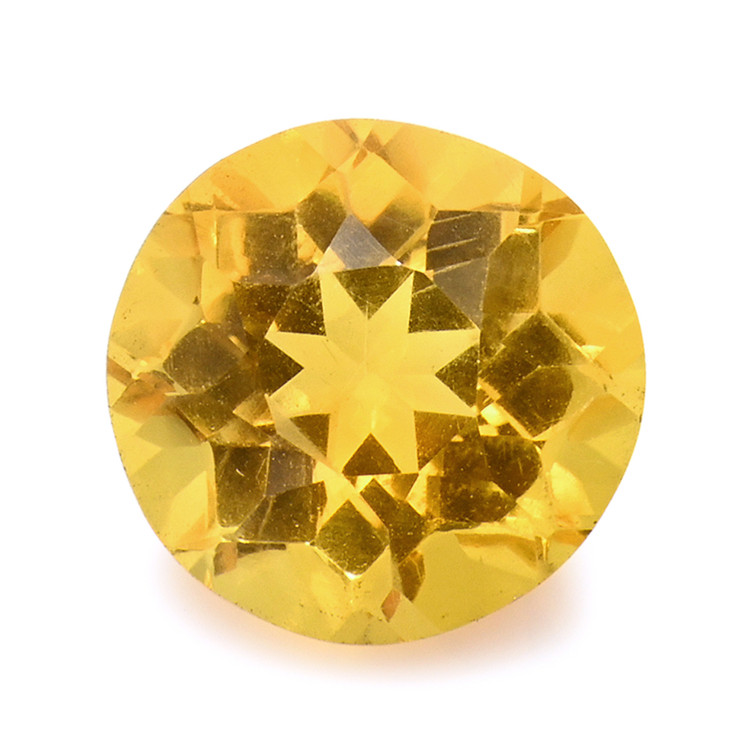 5.70 Ct. Orangish Yellow Citrine from Brazil