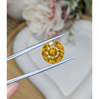 5.70 Ct. Orangish Yellow Citrine from Brazil Life Style