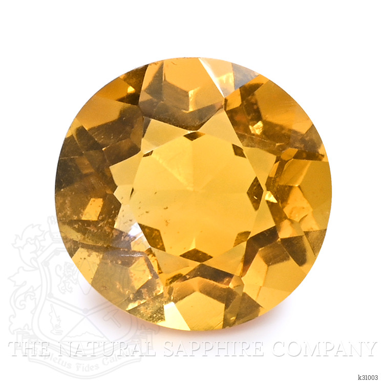 5.03 Ct. Orangish Yellow Citrine from Brazil