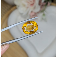5.70 Ct. Yellow Citrine from Brazil Life Style
