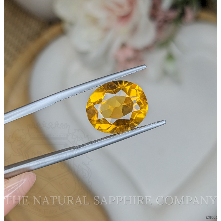 5.70 Ct. Yellow Citrine from Brazil