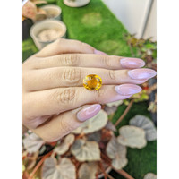 5.70 Ct. Yellow Citrine from Brazil Life Style