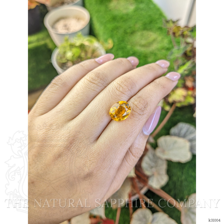 5.70 Ct. Yellow Citrine from Brazil