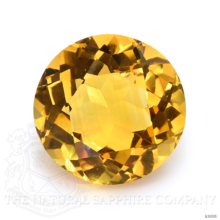 5.66 Ct. Orangish Yellow Citrine from Brazil