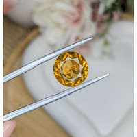 5.66 Ct. Orangish Yellow Citrine from Brazil Life Style