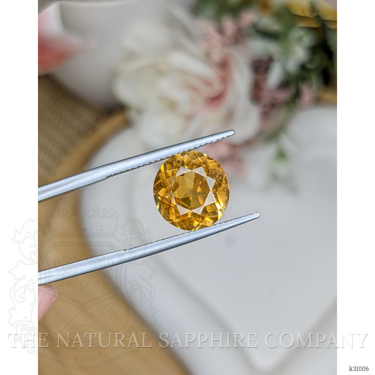 5.32 Ct. Yellow Citrine from Brazil