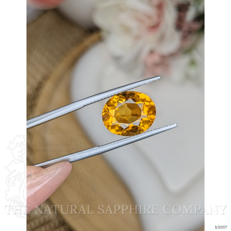 5.77 Ct. Yellow Citrine from Brazil