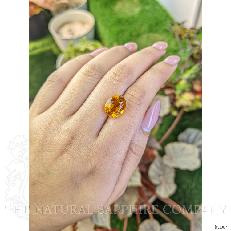 5.77 Ct. Yellow Citrine from Brazil