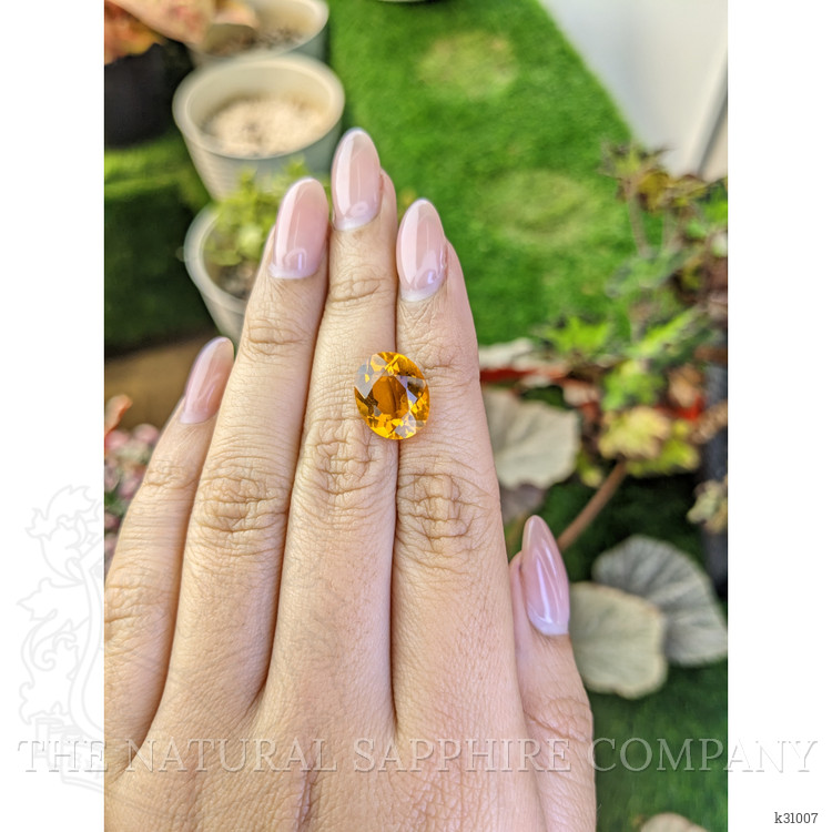 5.77 Ct. Yellow Citrine from Brazil