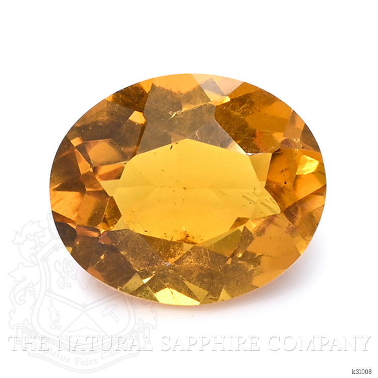 5.36 Ct. Orangish Yellow Citrine from Brazil