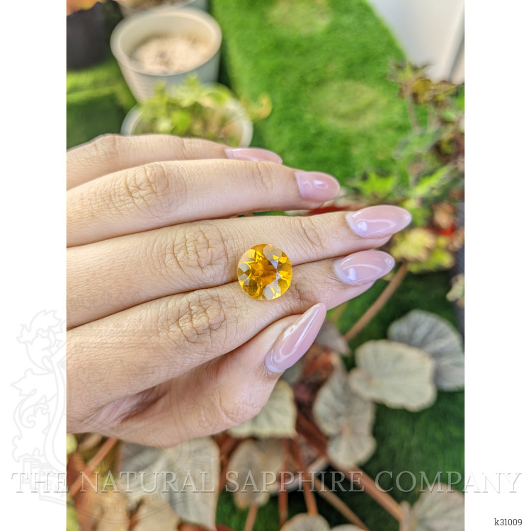 6.03 Ct. Yellow Citrine from Brazil