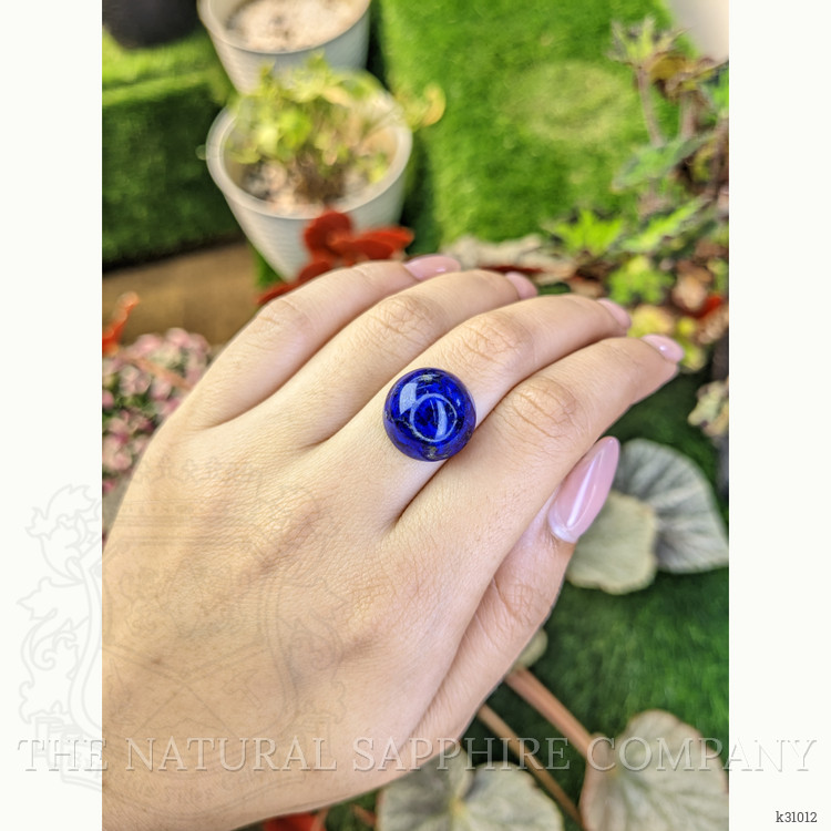 18.55 Ct. Cabochon Lapis from Afghanistan