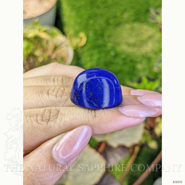 55.10 Ct. Cabochon Lapis from Afghanistan
