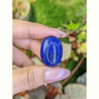 30.78 Ct. Cabochon Lapis from Afghanistan Life Style