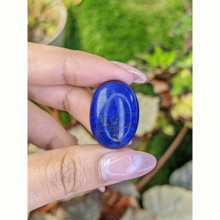 30.78 Ct. Cabochon Lapis from Afghanistan