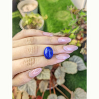 10.33 Ct. Cabochon Lapis from Afghanistan Life Style