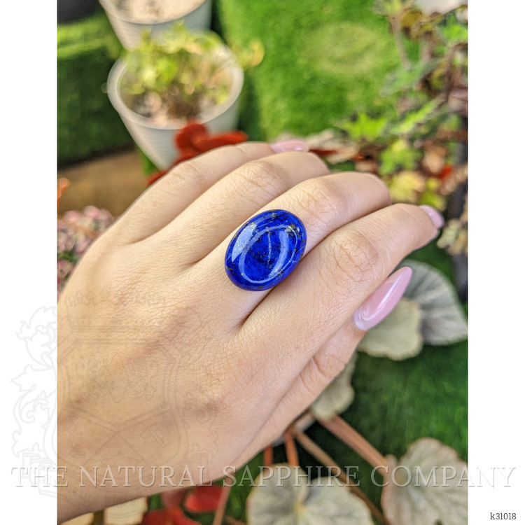 23.57 Ct. Cabochon Lapis from Afghanistan