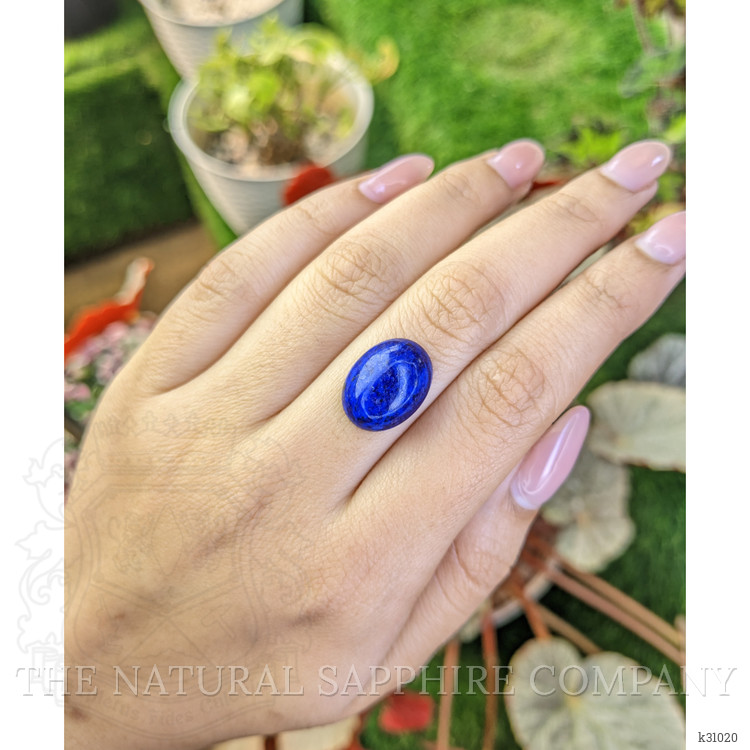 10.98 Ct. Cabochon Lapis from Afghanistan