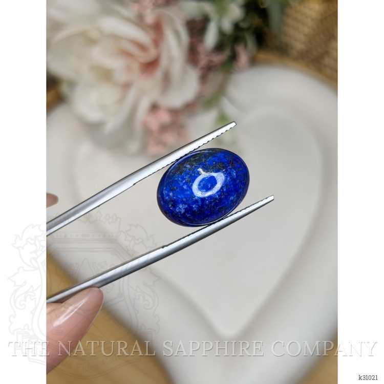 12.16 Ct. Cabochon Lapis from Afghanistan