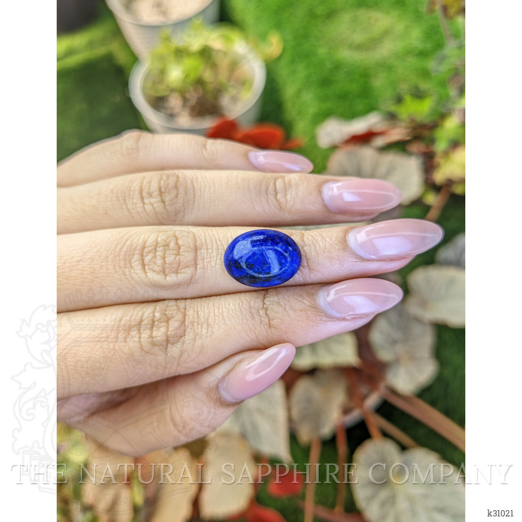 12.16 Ct. Cabochon Lapis from Afghanistan