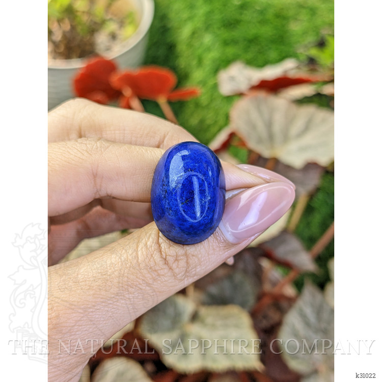 52.79 Ct. Cabochon Lapis from Afghanistan