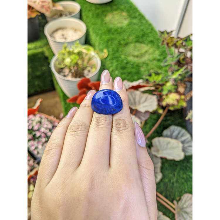 52.79 Ct. Cabochon Lapis from Afghanistan