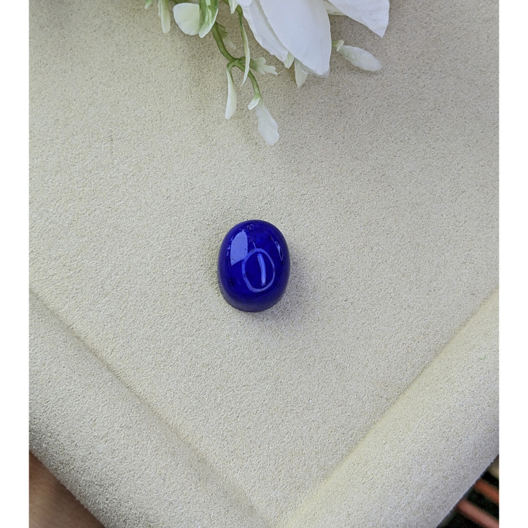 21.92 Ct. Cabochon Lapis from Afghanistan