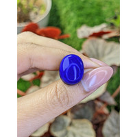 21.92 Ct. Cabochon Lapis from Afghanistan Life Style