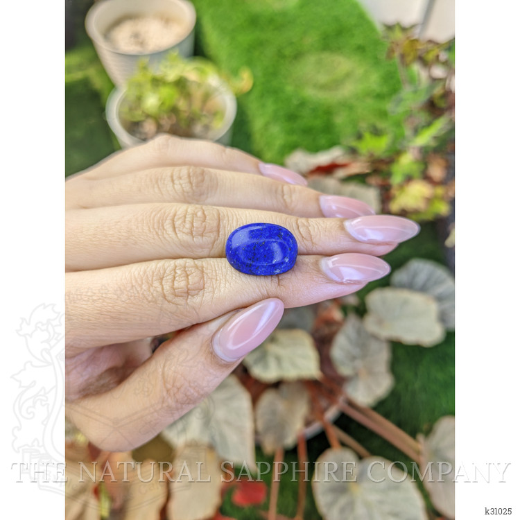 16.73 Ct. Cabochon Lapis from Afghanistan