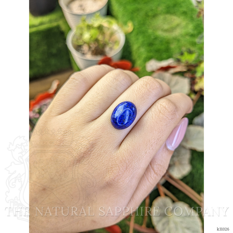 12.70 Ct. Cabochon Lapis from Afghanistan