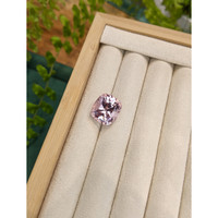 13.41 Ct. Pink Morganite from Brazil Life Style