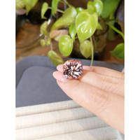 17.98 Ct. Peach Morganite from Brazil Life Style