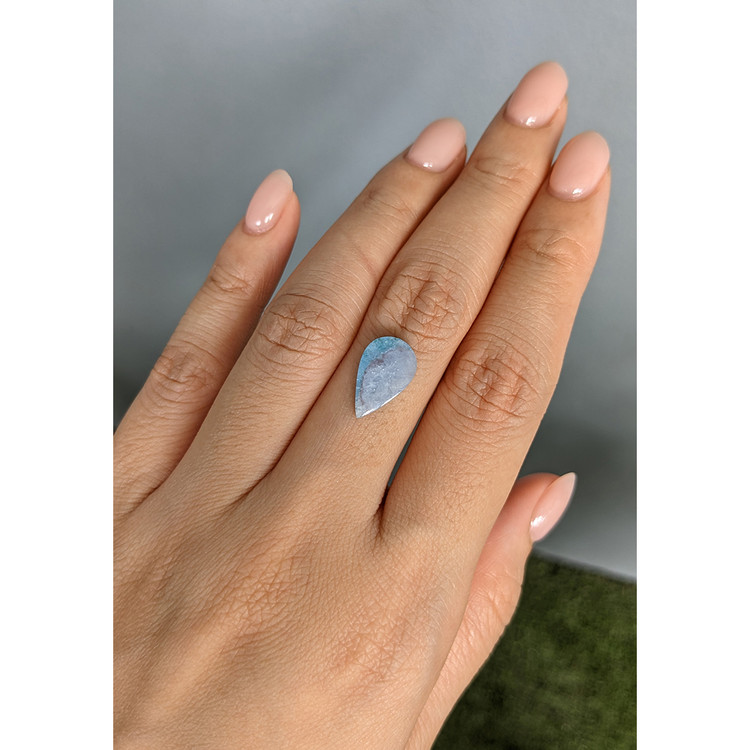 2.76 Ct. Blue Cabochon Paraiba Tourmaline from Brazil