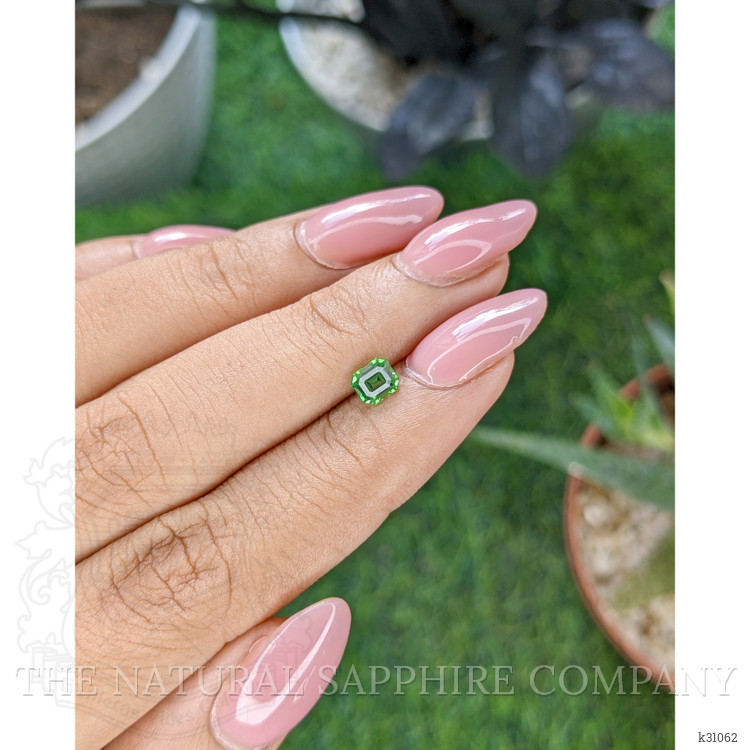 0.61 Ct. Tsavorite Garnet from Tanzania