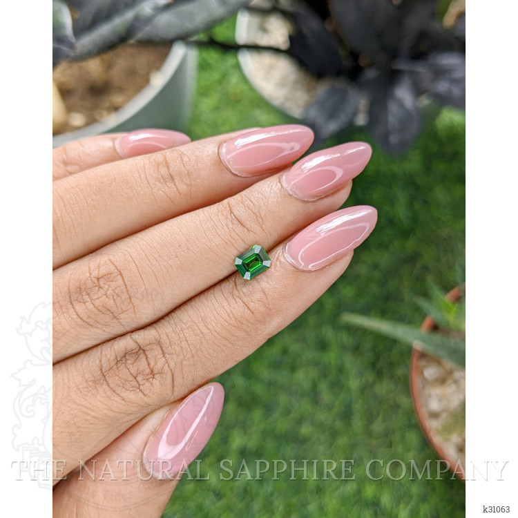 0.64 Ct. Tsavorite Garnet from Tanzania