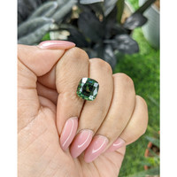 6.96 Ct. Bluish Green Apatite from Madagascar Life Style